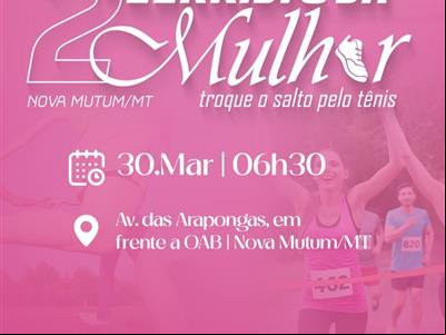 Foto da Notícia: Corrida de Rua de Nova Mutum é realizada em parceria com a OAB-MT 