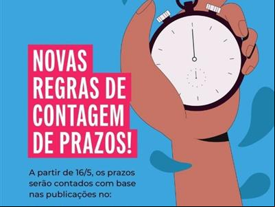 Foto da Notícia: OAB-MT alerta sobre novas regras para contagem de prazos processuais