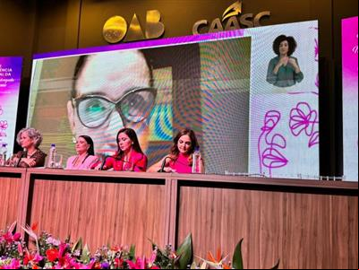 Foto da Notícia: OAB-MT participa da Conferência da Mulher Advogada de Santa Catarina