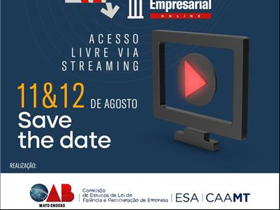 Foto da Notícia: OAB-MT realiza Simpósio sobre Insolvência Empresarial com a presença de Ministro do STJ e presidente do CADE