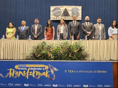Foto da Notícia: OAB-MT encerra Abril Azul promovendo conscientização e defendendo direitos